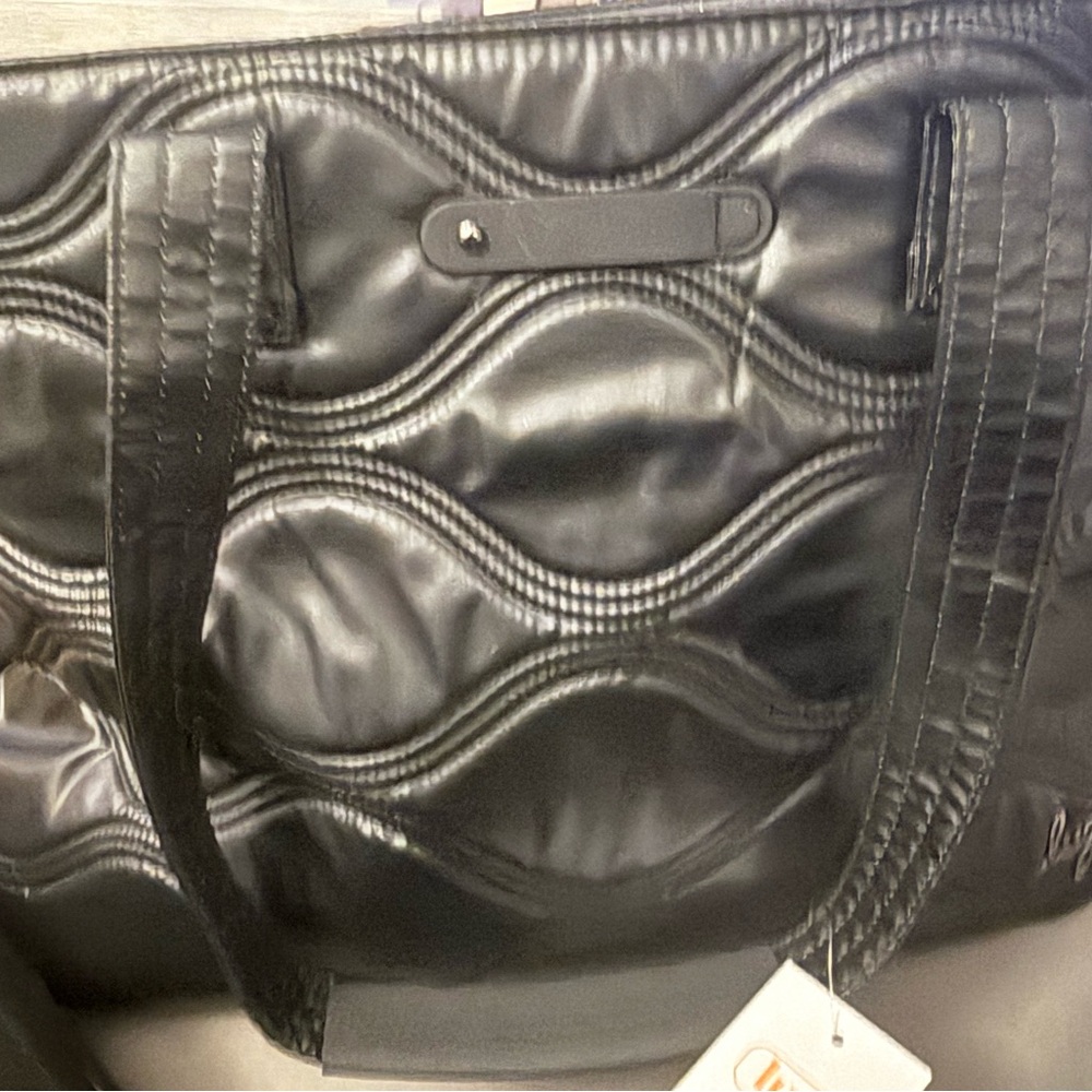 New with tags. lug tempo tote bag. Black